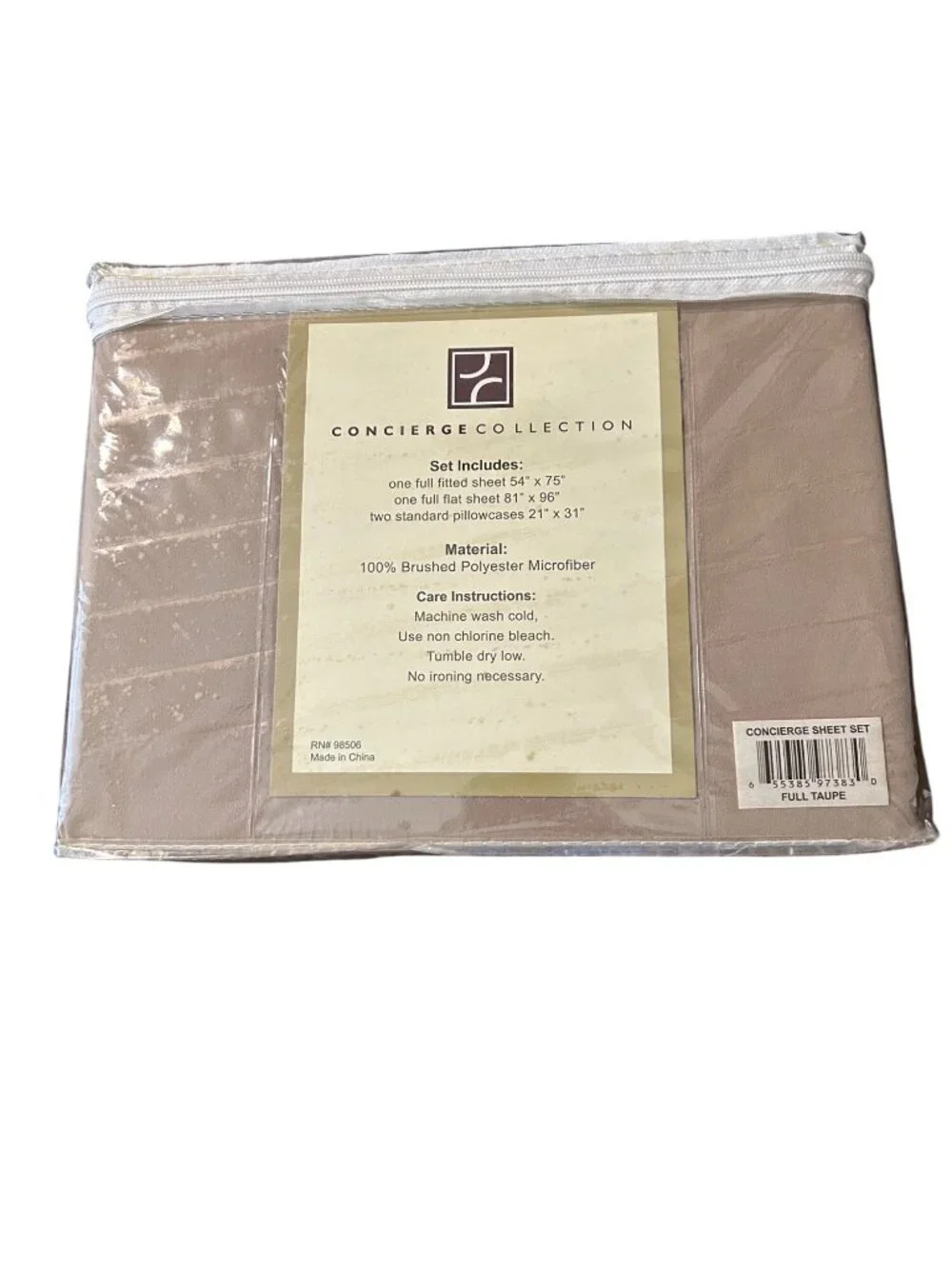 Concierge Collection soft brushed